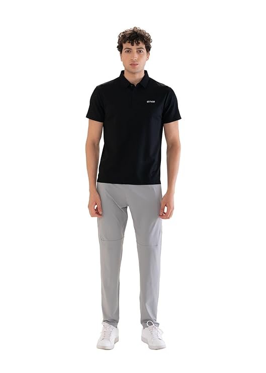 STRCH Nylon Edgecraft Performance Polo T-Shirt - Image 6