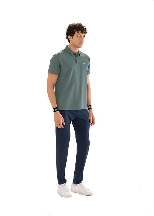 STRCH Nylon Edgecraft Performance Polo T-Shirt - Image 4