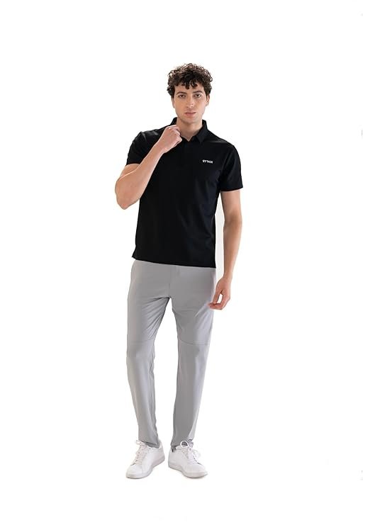 STRCH Nylon Edgecraft Performance Polo T-Shirt - Image 5