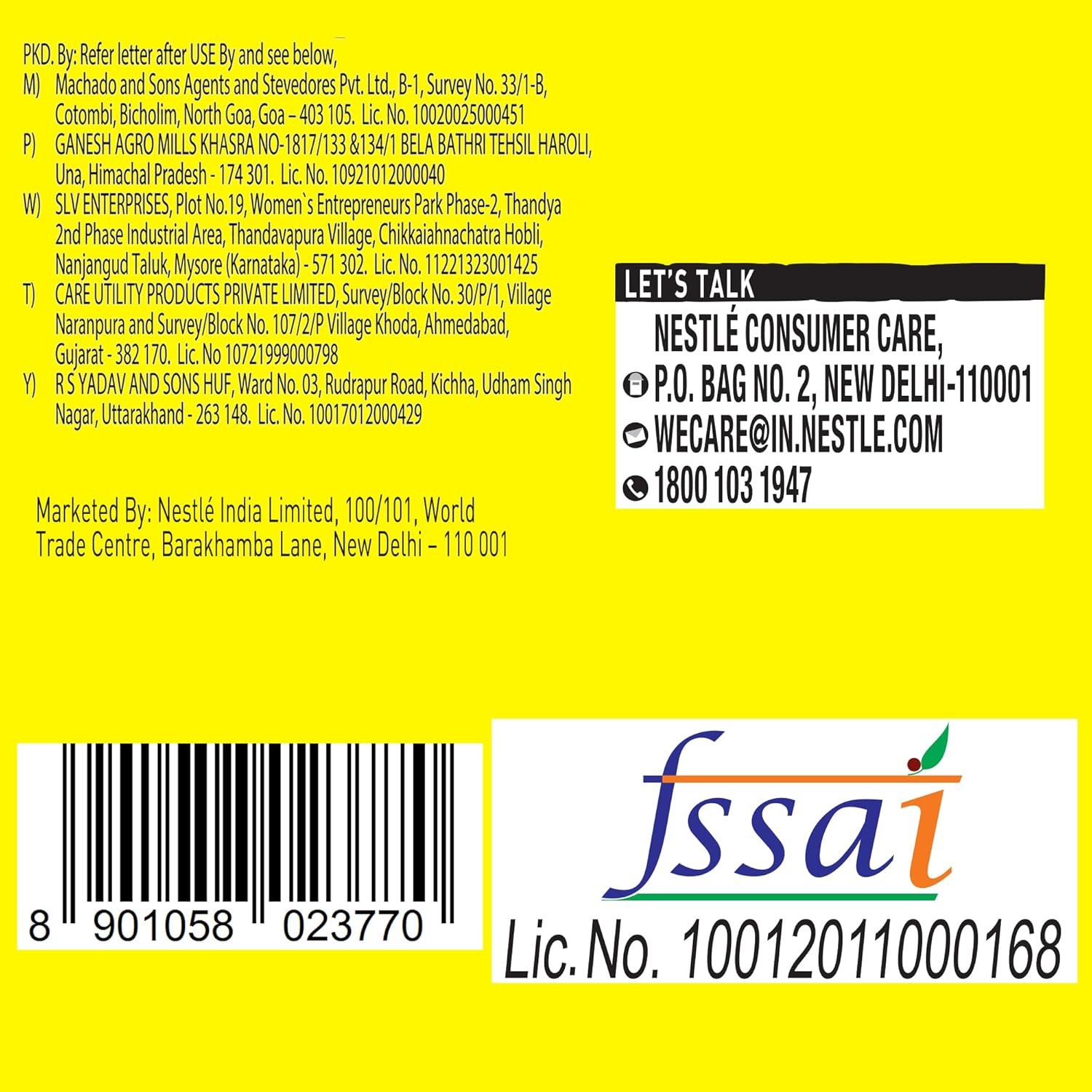 MAGGI 2-Minute Instant Noodles,Masala Noodles With Goodness Of Iron,Made With Choicest Quality Spices,Favourite Masala Taste, 840g Pouch (Pack of 12, 70 g each) - Image 7